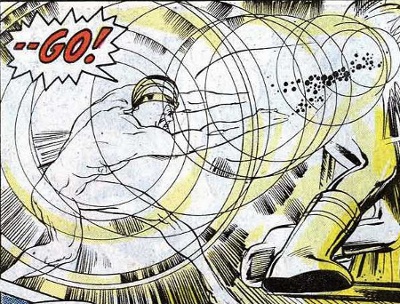Energy Blasts-Havok Uncanny X Men-58 (Marvel)