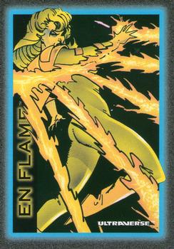 Fire Manipulation-1993 SkyBox Ultraverse-5Fr En Flame