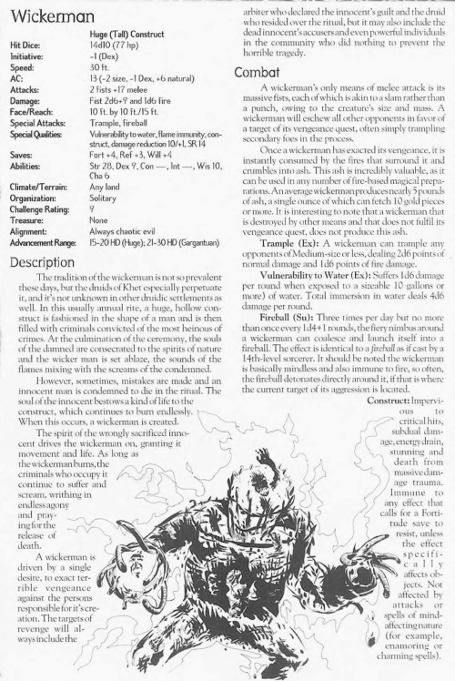 fire-manipulation-wickerman-creature-collection-ii-dark-menagerie