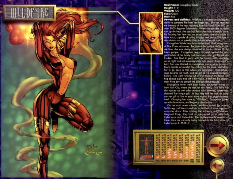 fire-manipulation-wildfyre-cyberforce-sourcebook-2