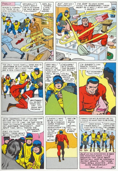 Force field generation-Unus the Untouchable-Uncanny X-Men V1 #8