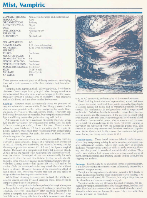 gas-mimicry-vampiric-mist-tsr-2140a-monstrous-manual