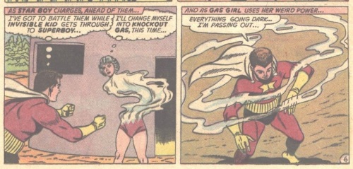 Gas Mimicry–Gas Girl-Adventure Comics-Legion of Super-Heroes #324 (1964)