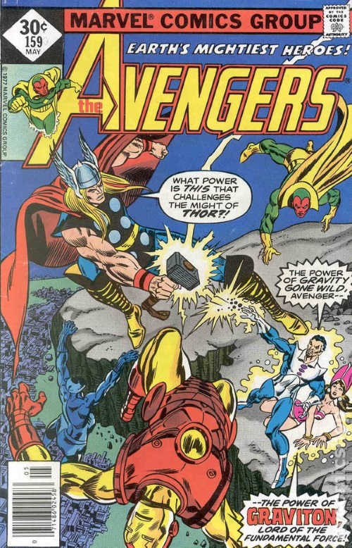 Gravity manipulation–Graviton-Avengers V1 #139