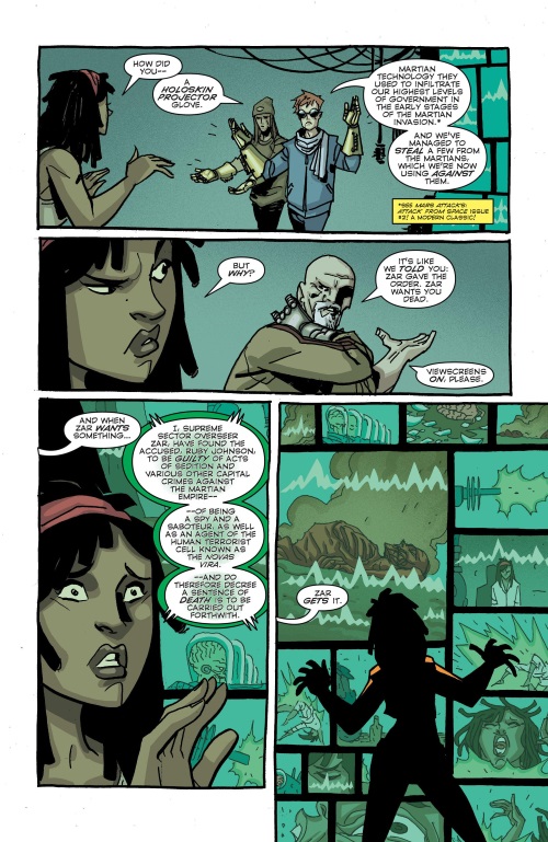 Holograph Manipulation-Mars Attacks - Occupation #4-19