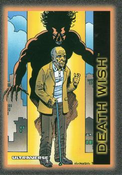 Immortality (self)-1993 SkyBox Ultraverse-56Fr Deathwish