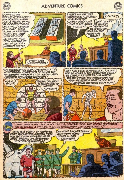 Intangibility (other)-Phantom Zone Projector-Adventure Comics V1 #283