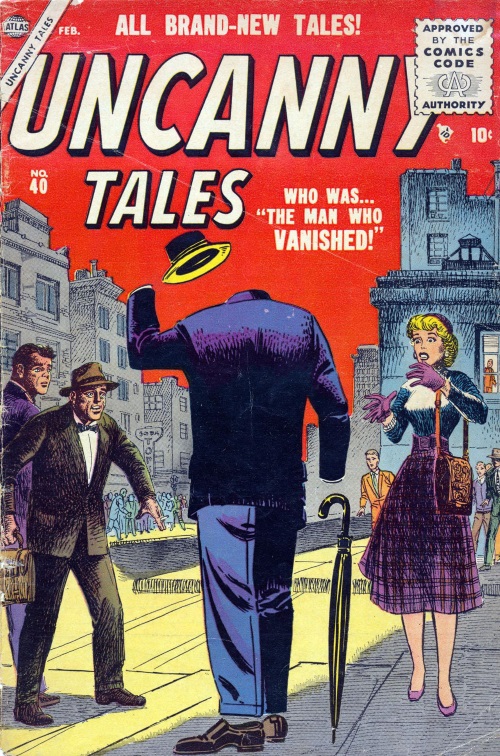 Invisibility-Uncanny Tales #40 (Atlas)