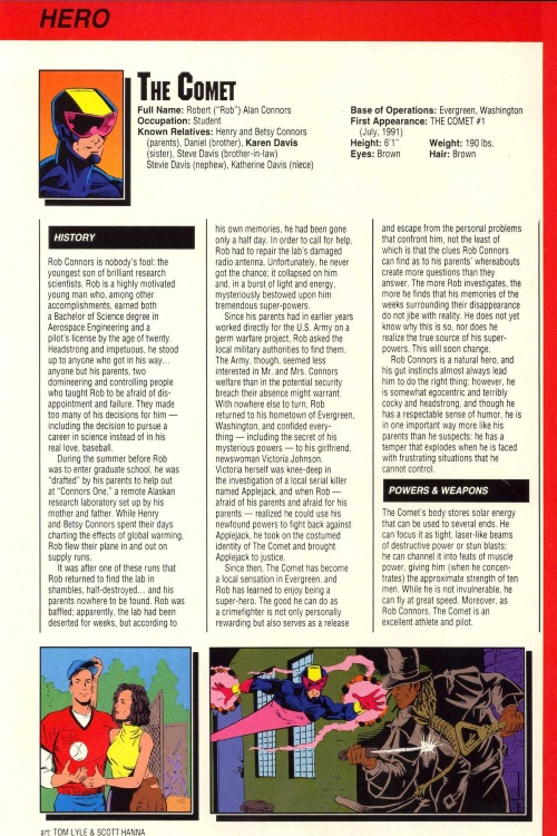 Light Manipulation-The Comet-Who's Who in the Impact Universe #2