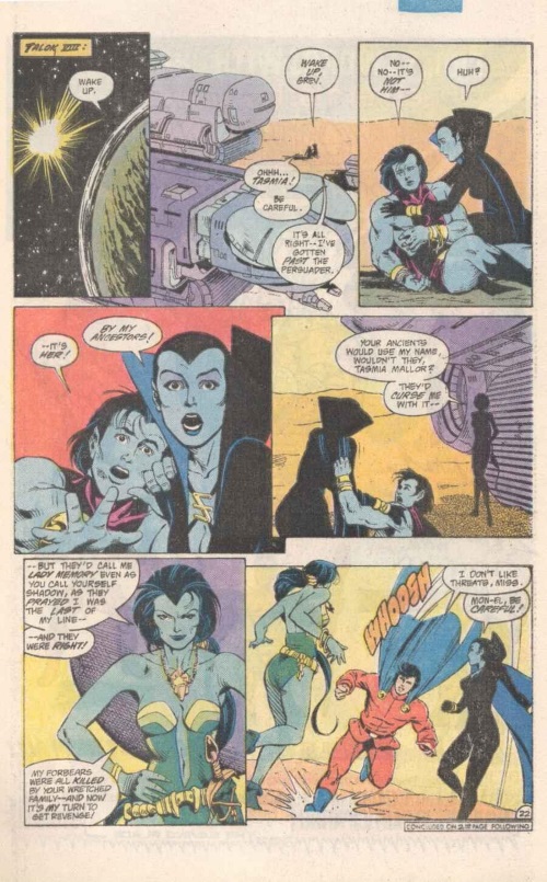 Memory Manipulation–Lady Memory-Tales of the Legion of Super-Heroes #318-23