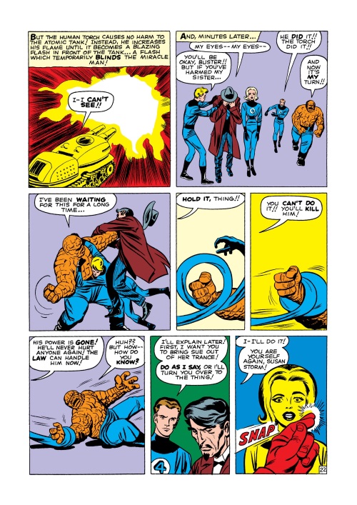Mind Control (hypnotism)-Miracle Man-Fantastic Four V1 #3-23