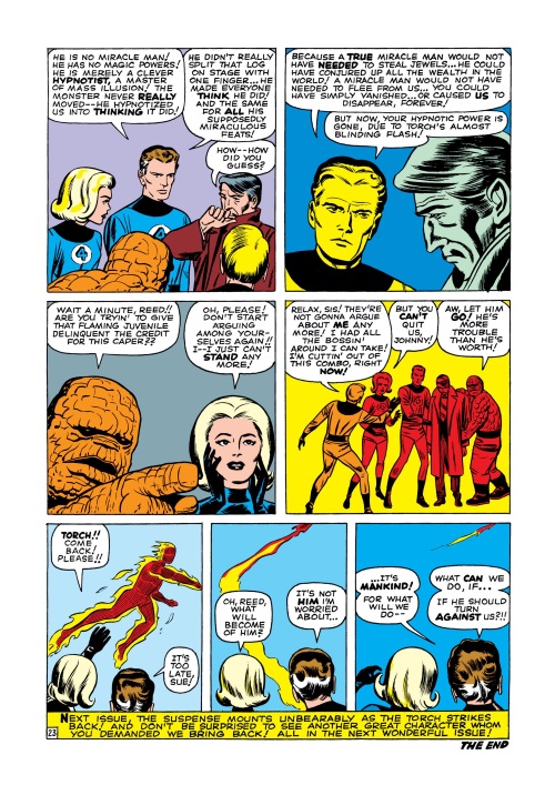 Mind Control (hypnotism)-Miracle Man-Fantastic Four V1 #3-24