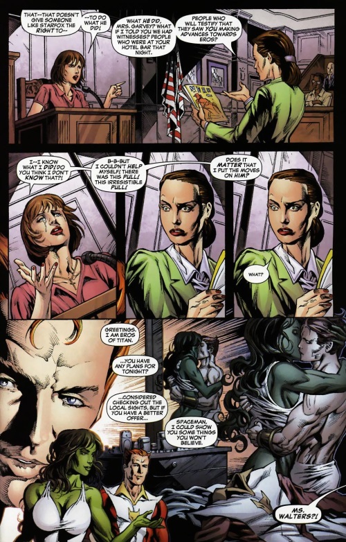 Mind Control (love)–Star Fox - She-Hulk V2 #7-17