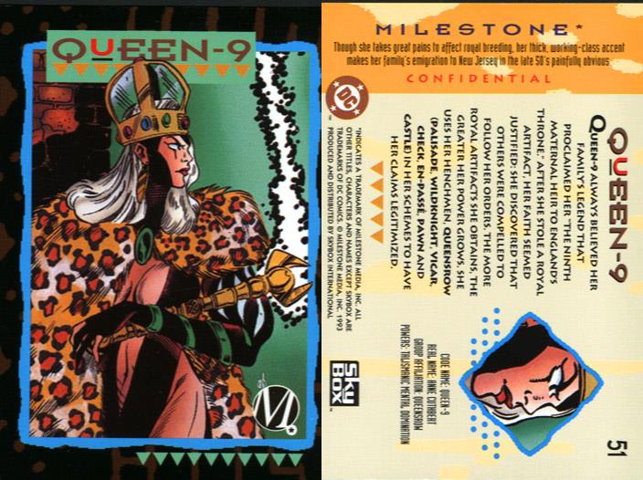 Mind Control (object)-Queen 9-Milestone Media Universe Card Set
