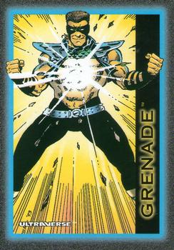 Molecular Combustion (self)-1993 SkyBox Ultraverse-15Fr Grenade