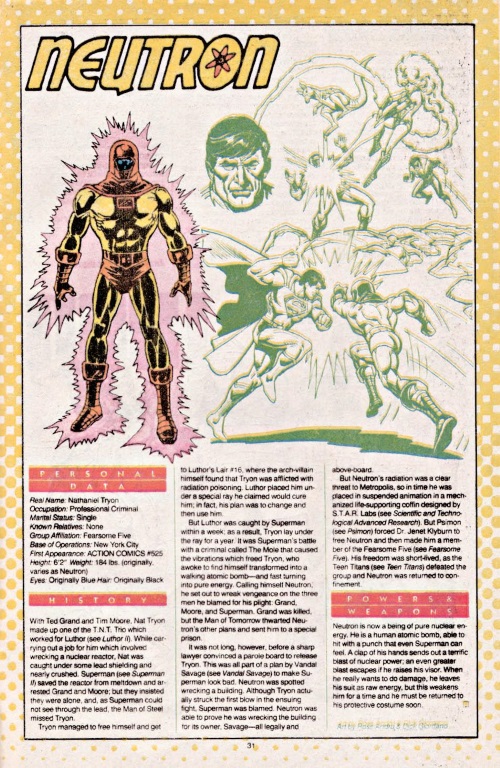 Nuclear Reactor-Neutron-DC Who's Who #26