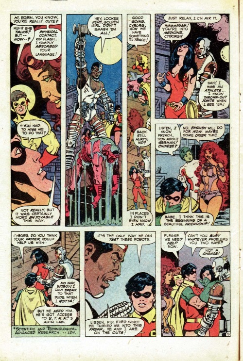 Omnilingualism–Starfire-The New Teen Titans V1 #2-10