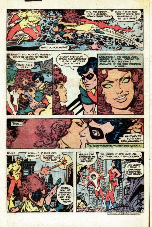 Omnilingualism–Starfire-The New Teen Titans V1 #2-9