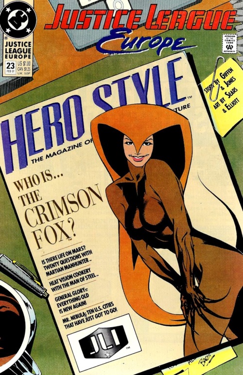 Pheromone Manipulation–Crimson Fox-Justice League Europe #23