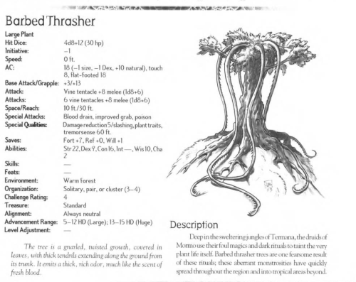 plant-mimicry-barbed-thrasher-creature-collection-iii-savage-bestiary