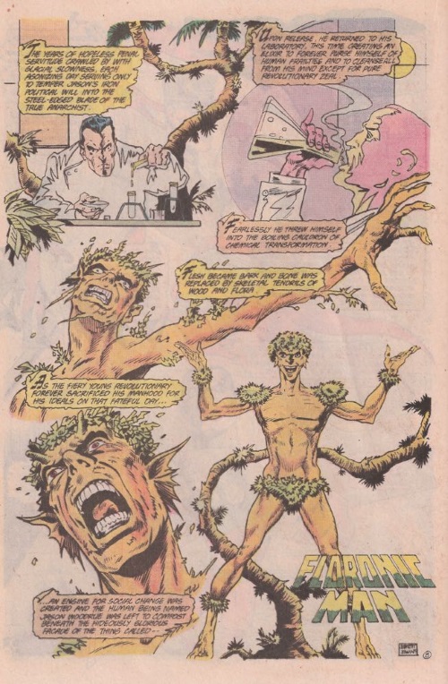 Plant Mimicry – Floronic Man-Secret Origins #23