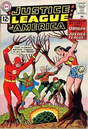Plant Mimicry-Justice League of America V1 #9