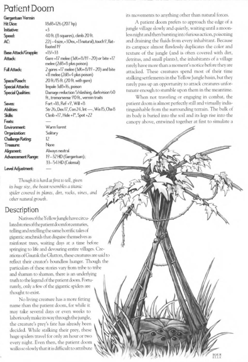 plant-mimicry-patient-doom-creature-collection-iii-savage-bestiary