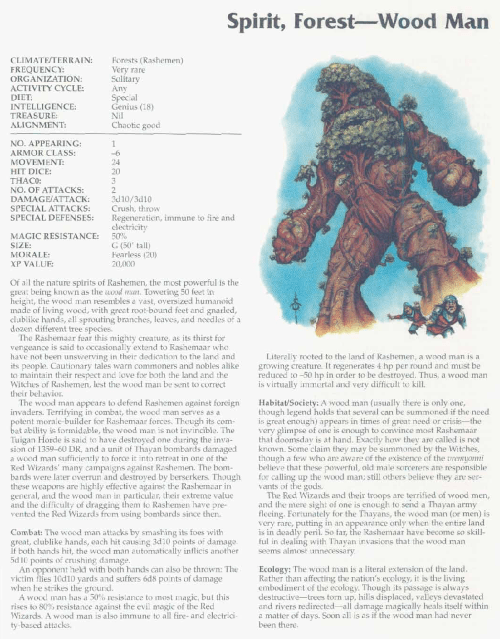 plant-mimicry-wood-man-tsr-2166-monstrous-compendium-annual-volume-3