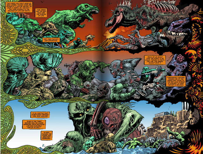 Plant Perception-Swamp Thing (DC)