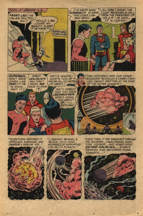 Plasma Absorption–Sun Eater-Adventure Comics V1#352