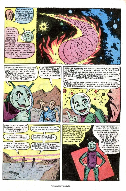Plasma Absorption–Tales of the Watcher-Tales of Suspense V1 #55-31