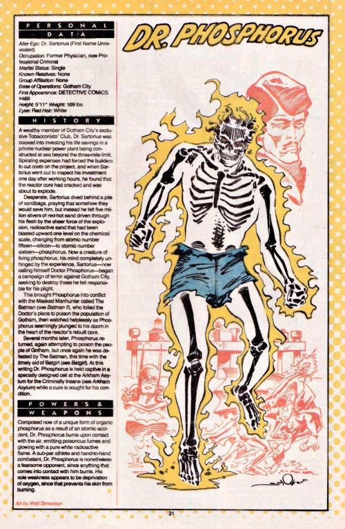 Poison Generation-Dr. Phosphorus-DC Who's Who #6