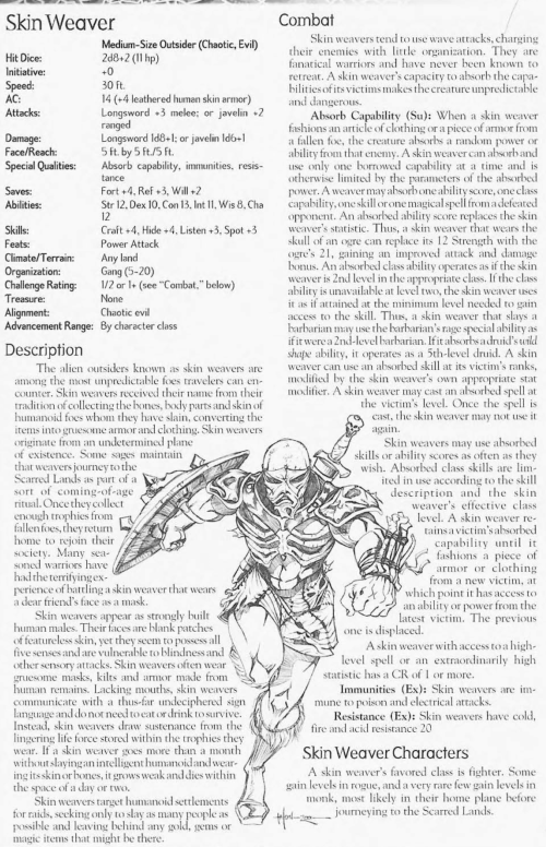 power-absorption-skin-weaver-creature-collection-ii-dark-menagerie