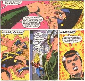 Power absorption–Rogue (Marvel)