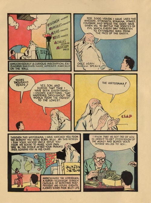 Power Bestowal (persons)-Captain Marvel - Whiz Comics #2 (1940)-6