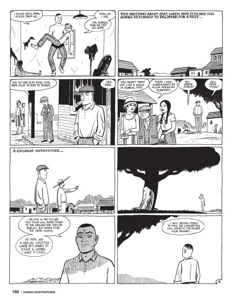 Power Bestowal (persons)-Gorgo-Love & Rockets-Human Diastrophism V5 (2007) - Page 166