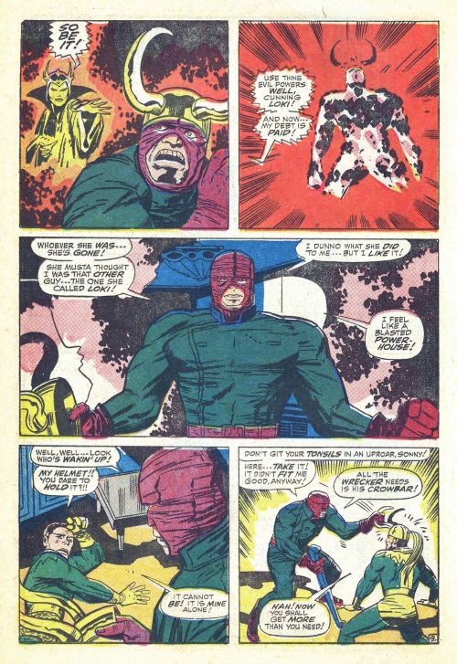 Power Bestowal (persons)–Karnilla bestows power to the Wrecker-Thor #148