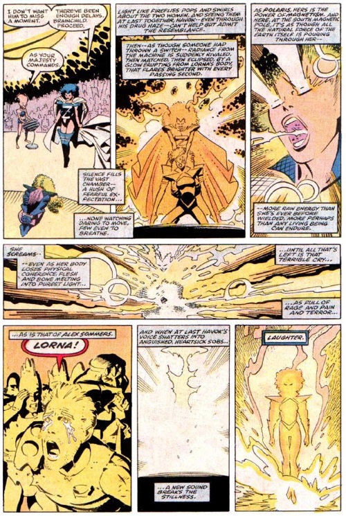 Power Manipulation-Secondary Mutation-Polaris-Uncanny X-Men V1 #250