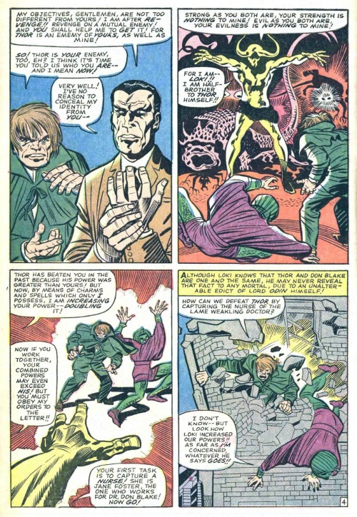 Power Manipulation–Loki manipulates power of Cobra and Mister Hyde-Journey into Mystery #110