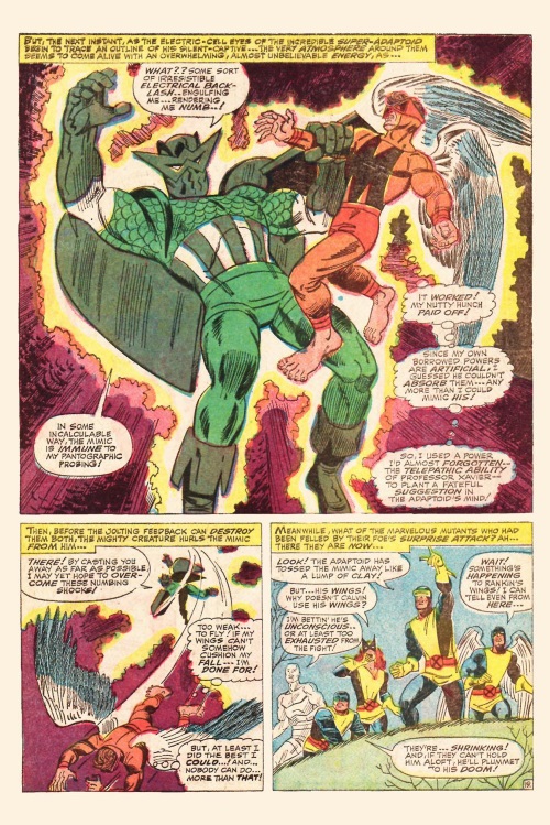 Power Mimicry-Mimic vs Super Adaptoid-Uncanny X-Men V1 #29