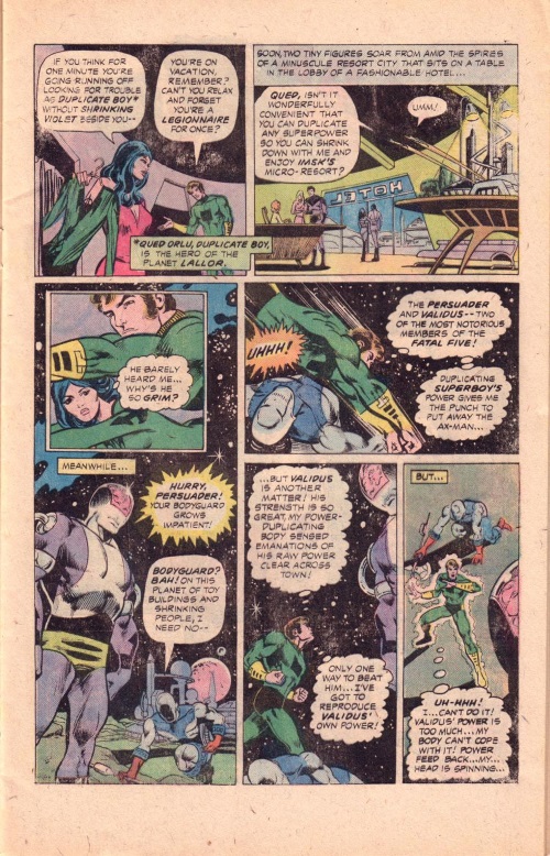 Power Mimicry–Duplicate Boy-Superboy starring the Legion of Super-Heroes #219-3