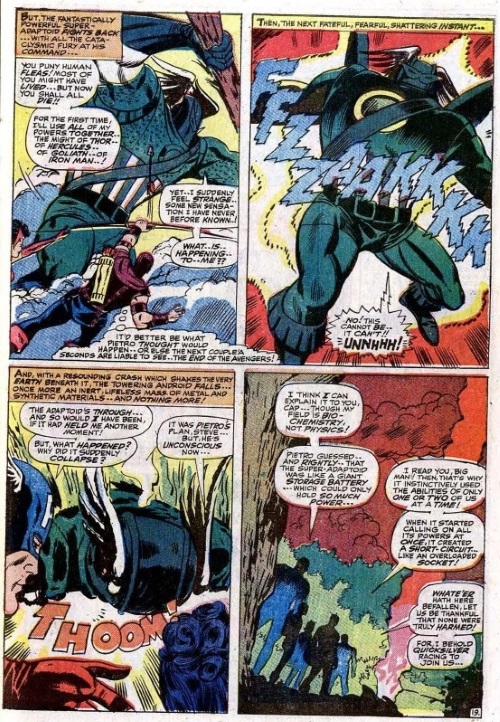 Power mimicry–Super Adaptoid - Avengers v1 #45