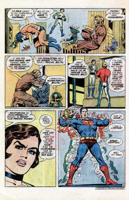 Psychic Weapons–Faora Hu-Ul-Action Comics V1 #473 (DC)