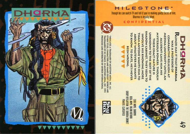 Psychometry-Dharma-Milestone Media Universe Card Set