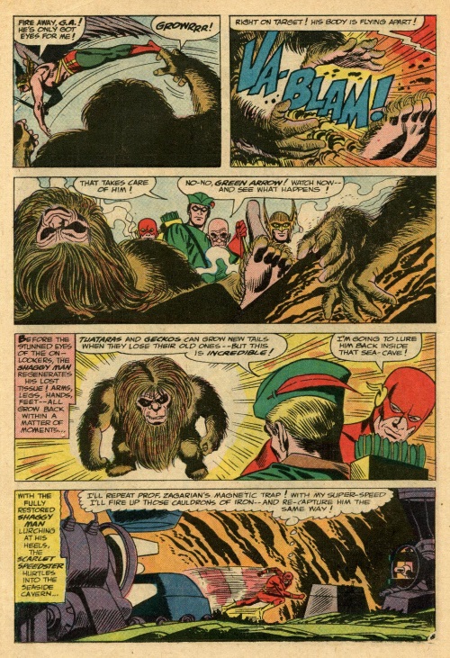 Regeneration-Shaggy Man-Justice League of America V1 #45 (1966)