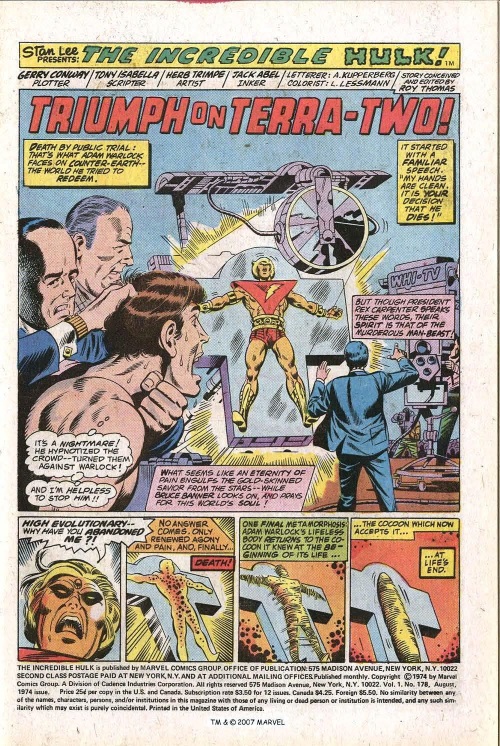 Regeneration–Warlock-Hulk V1 #178-3