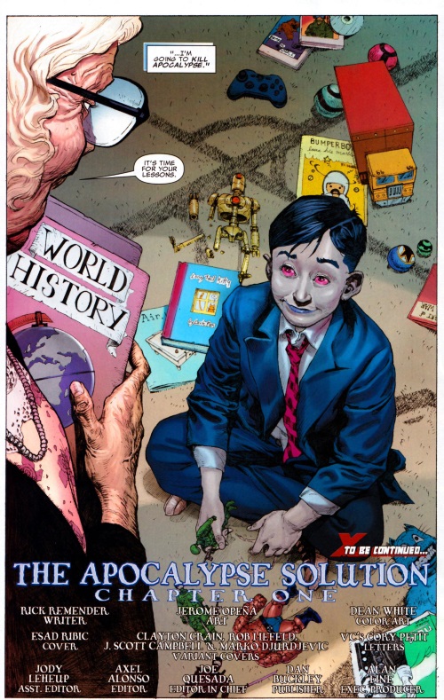 Reincarnation (self)-Apocalypse Reincarnated-Uncanny X-Force (Marvel)