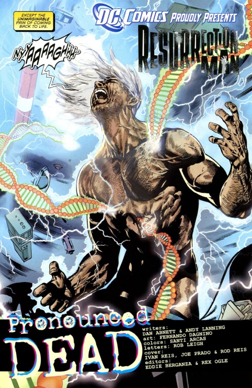 Resurrection (self)–Resurrection Man #1 (DC)
