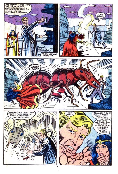 Size Growth (object)-Henry Pym-Ant -West Coast Avengers V2 #19