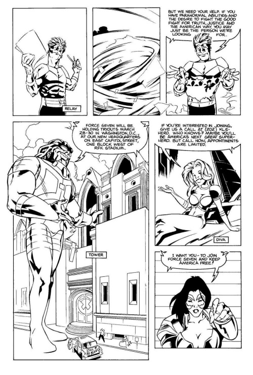 Size Growth (self)-Tower-Force Seven #1 (Lone Star Press)